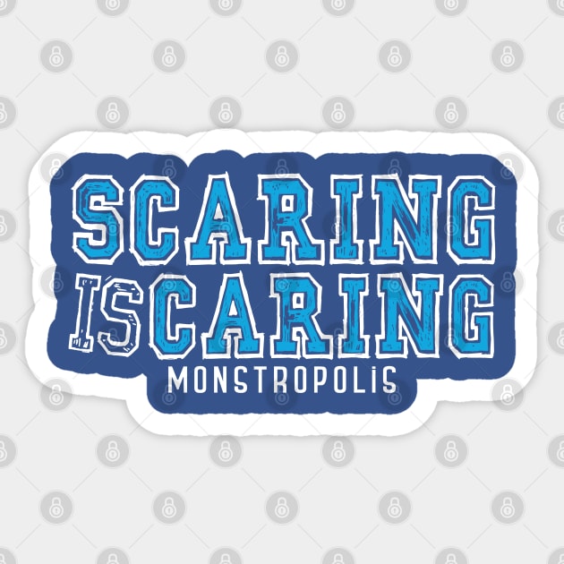 Scaring is Caring Sticker by asmallshopandadream